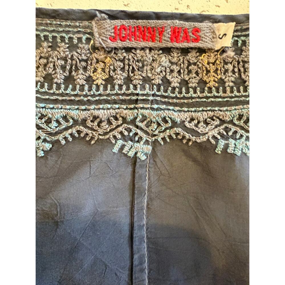 Johnny Was Embroidered Tunic Dress | Boho Floral | Size S - Picture 5 of 5